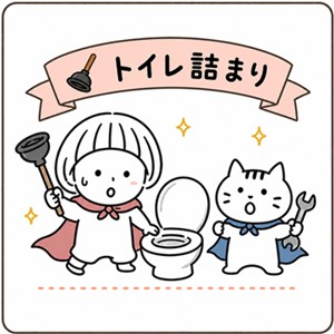 トイレ詰まりアイコン