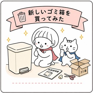 ゴミ箱二人