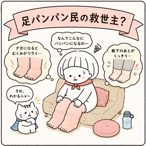 足パンパン
